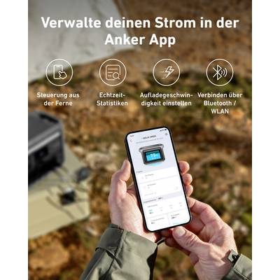 Anker SOLIX C800X Powerstation LiFePO 4 LED Taschenlampe, Outdoor-33