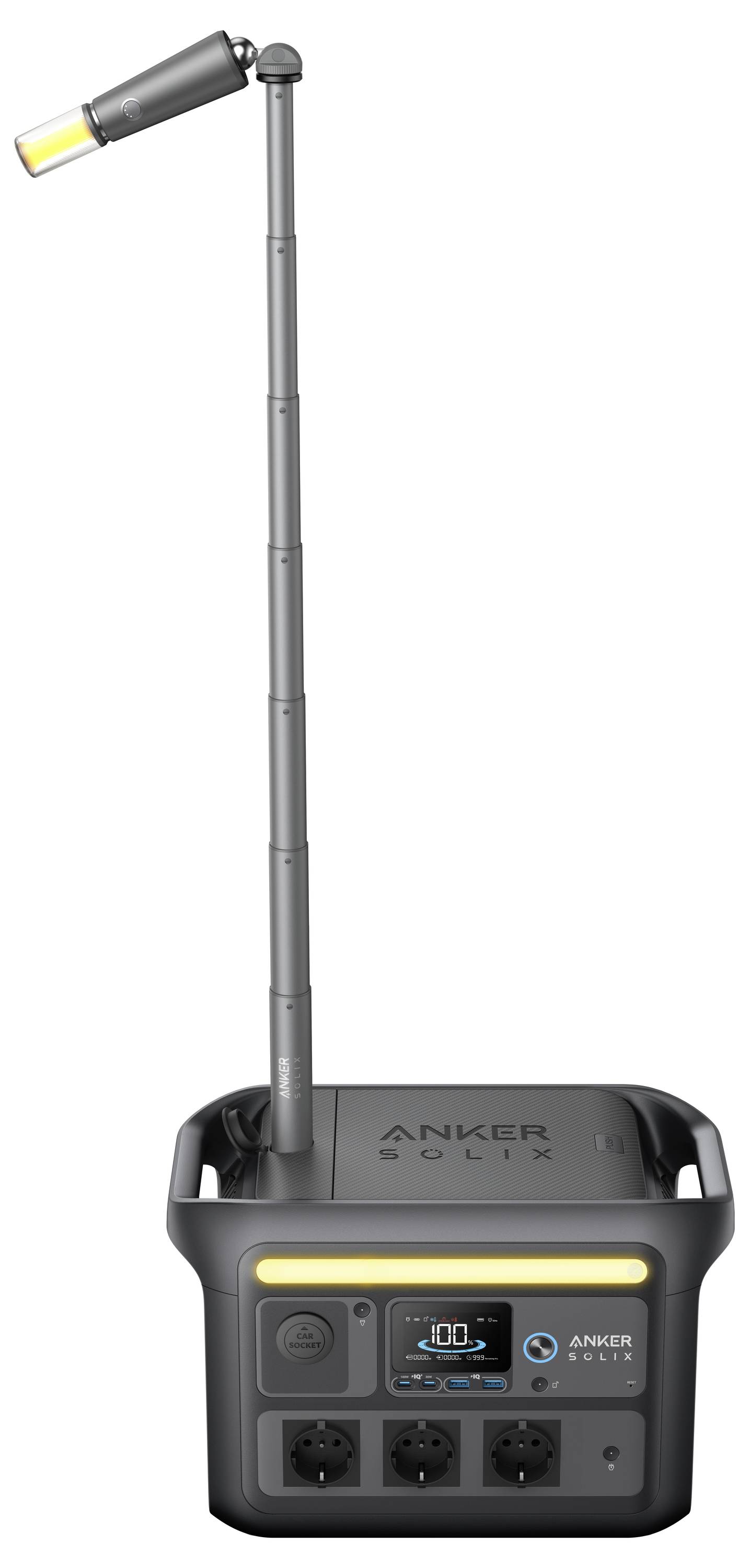 Anker SOLIX C800X Powerstation LiFePO 4 LED Taschenlampe, Outdoor-11