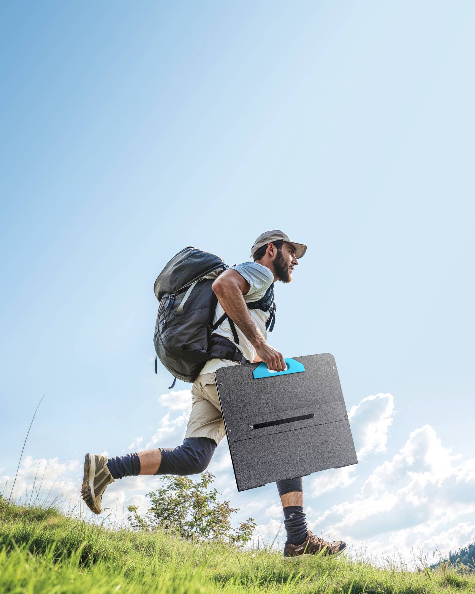 Anker SOLIX 100W Solarpanel Schwarz Outdoor-8