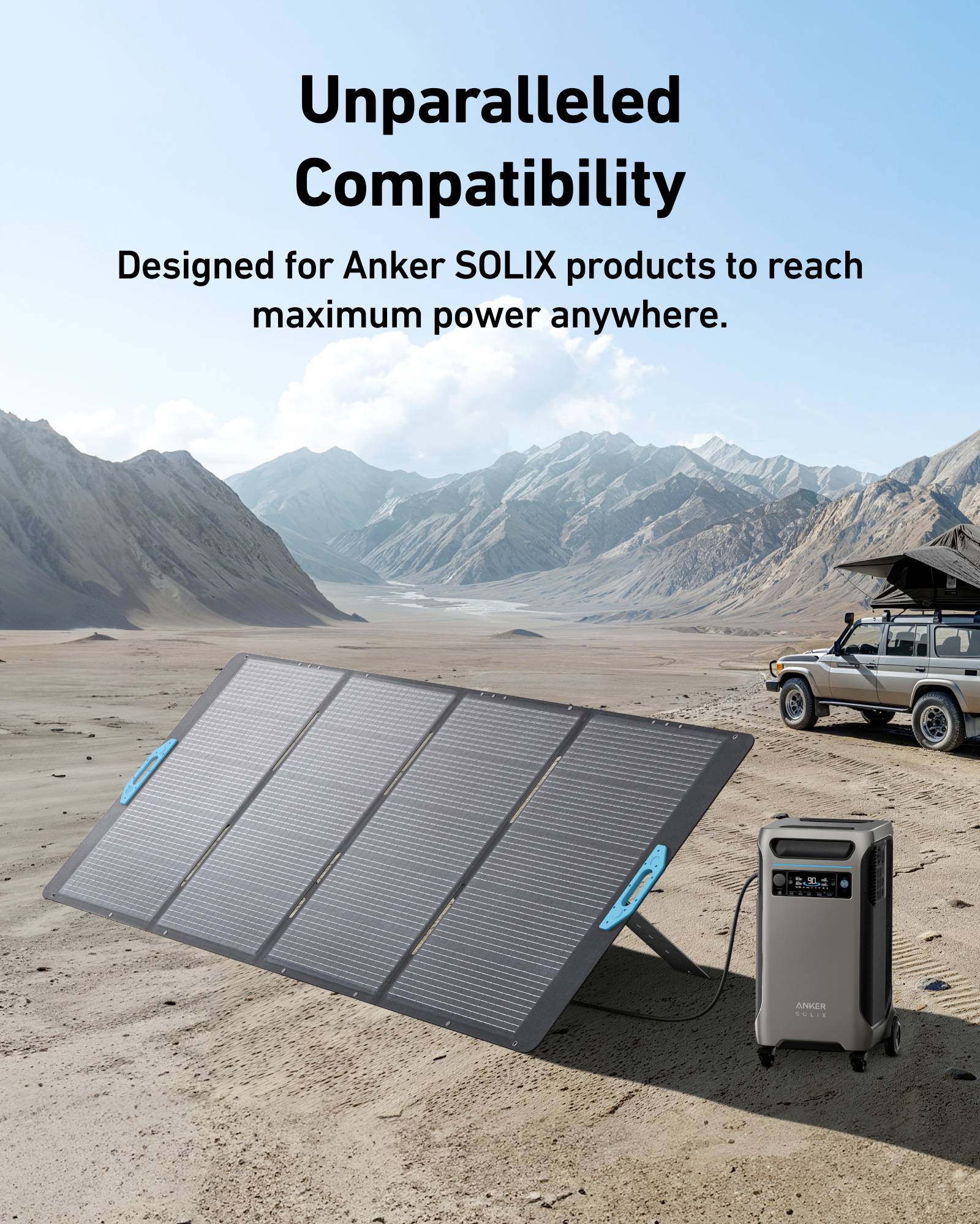 Anker SOLIX 400W Solarpanel Schwarz Outdoor-7