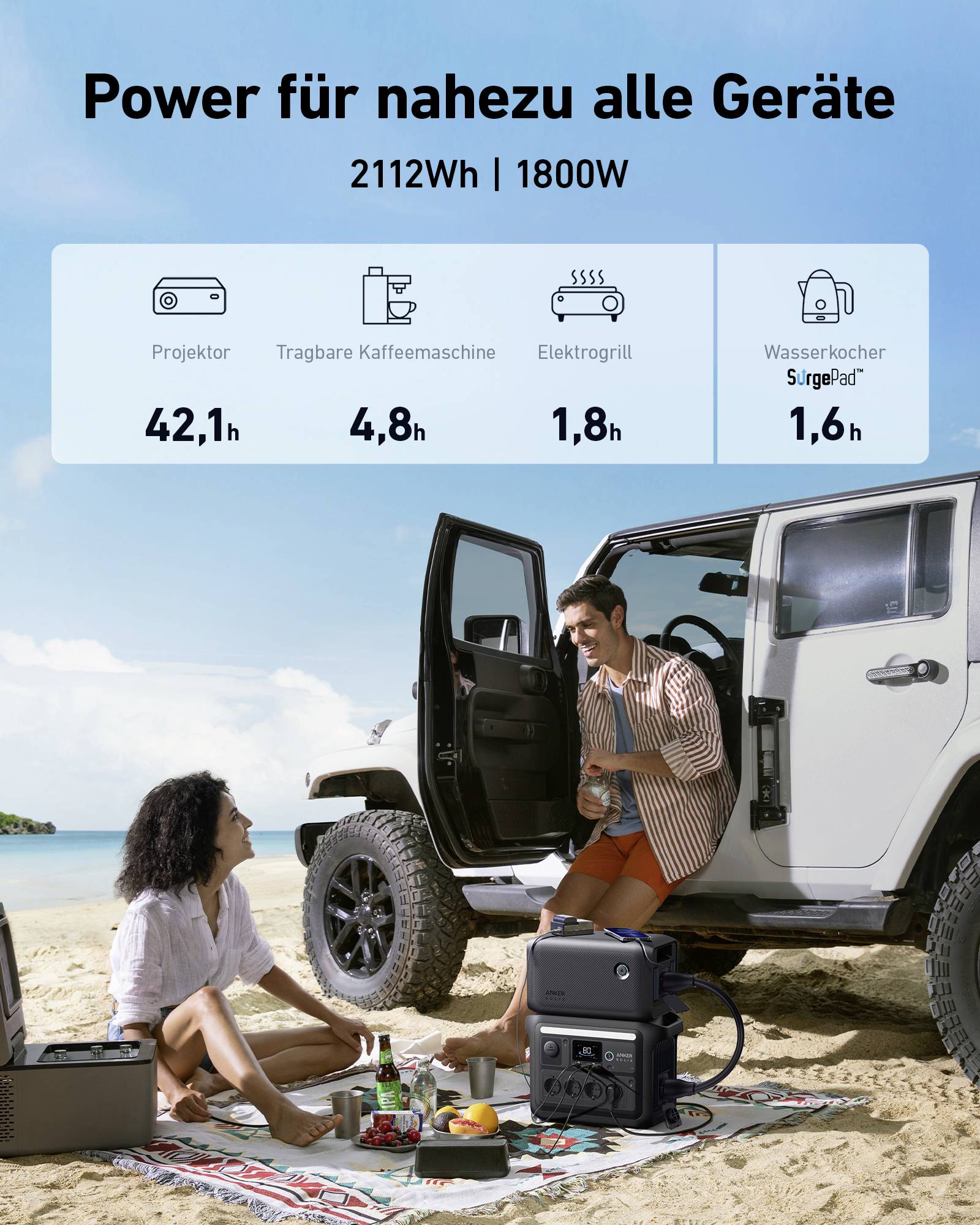 ANKER INNOVATIONS - Anker SOLIX BP1000 - Batterie - Lithiumeisenphosphat-21