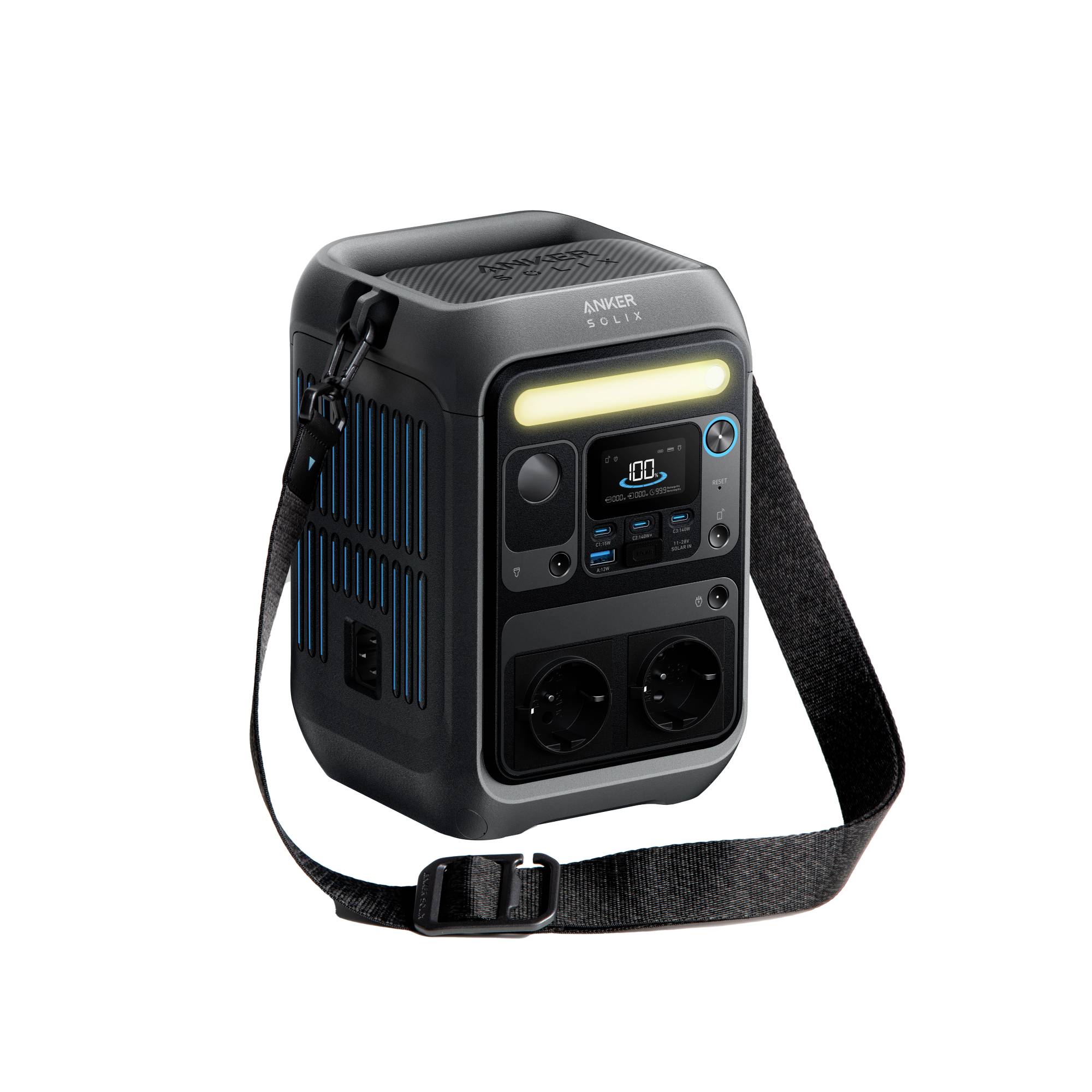 Anker SOLIX C300X AC/DC tragbare Powerstation 288Wh 300W-28