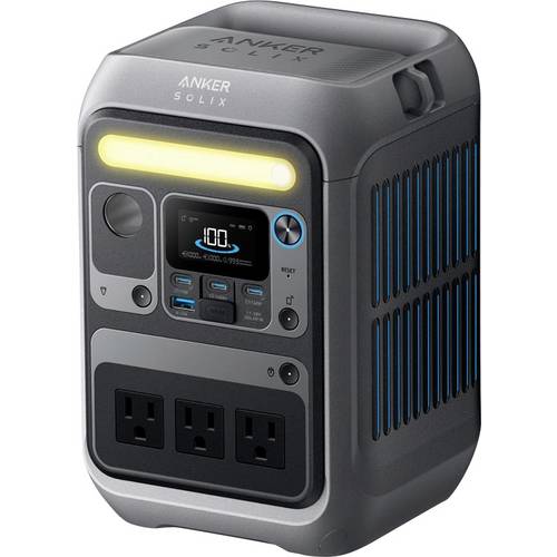Thumbnail - Anker SOLIX C300X Powerstation Lithiumeisenphosphat LED Taschenlampe, Outdoor