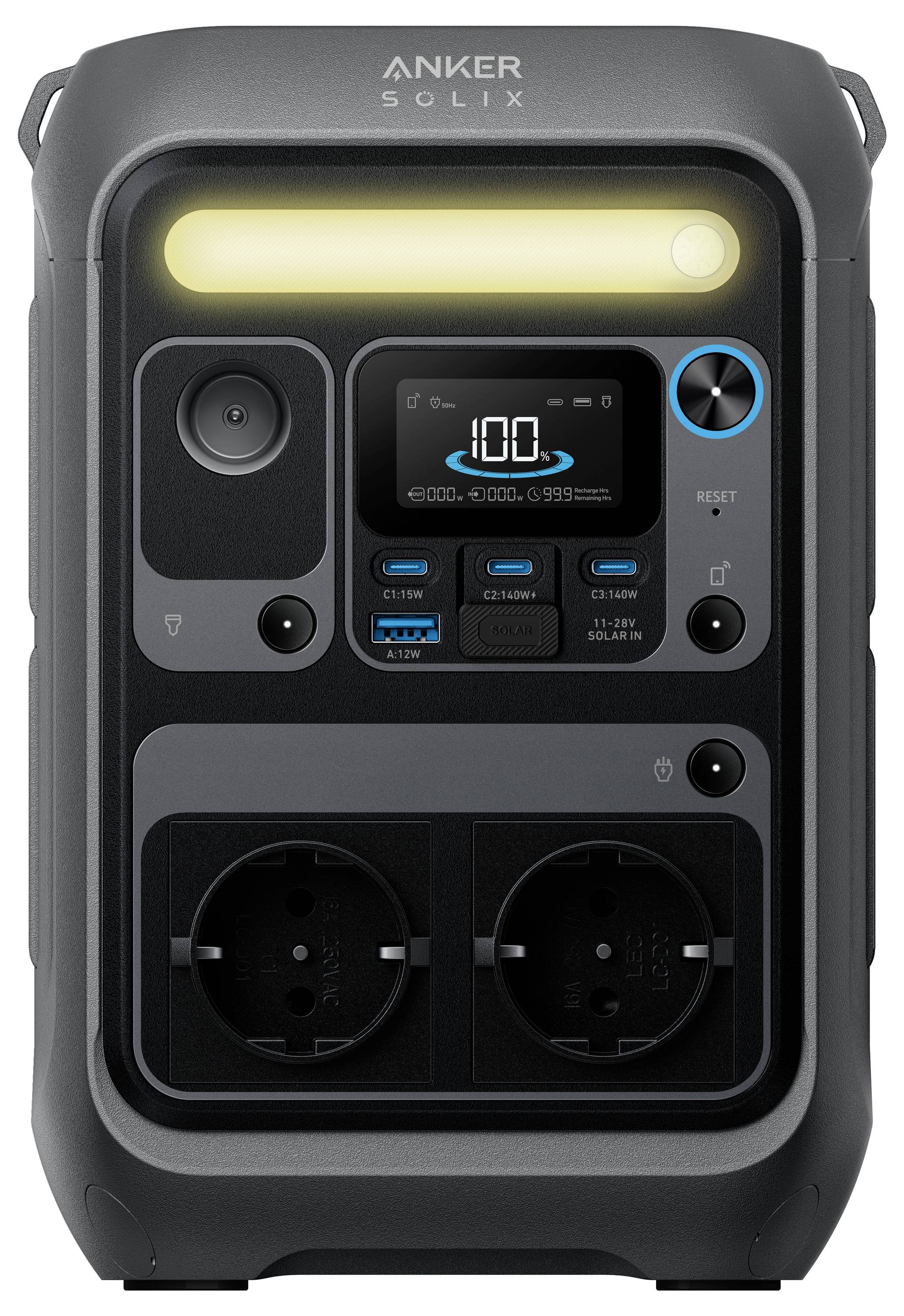 Anker SOLIX C300X AC/DC tragbare Powerstation 288Wh 300W-2