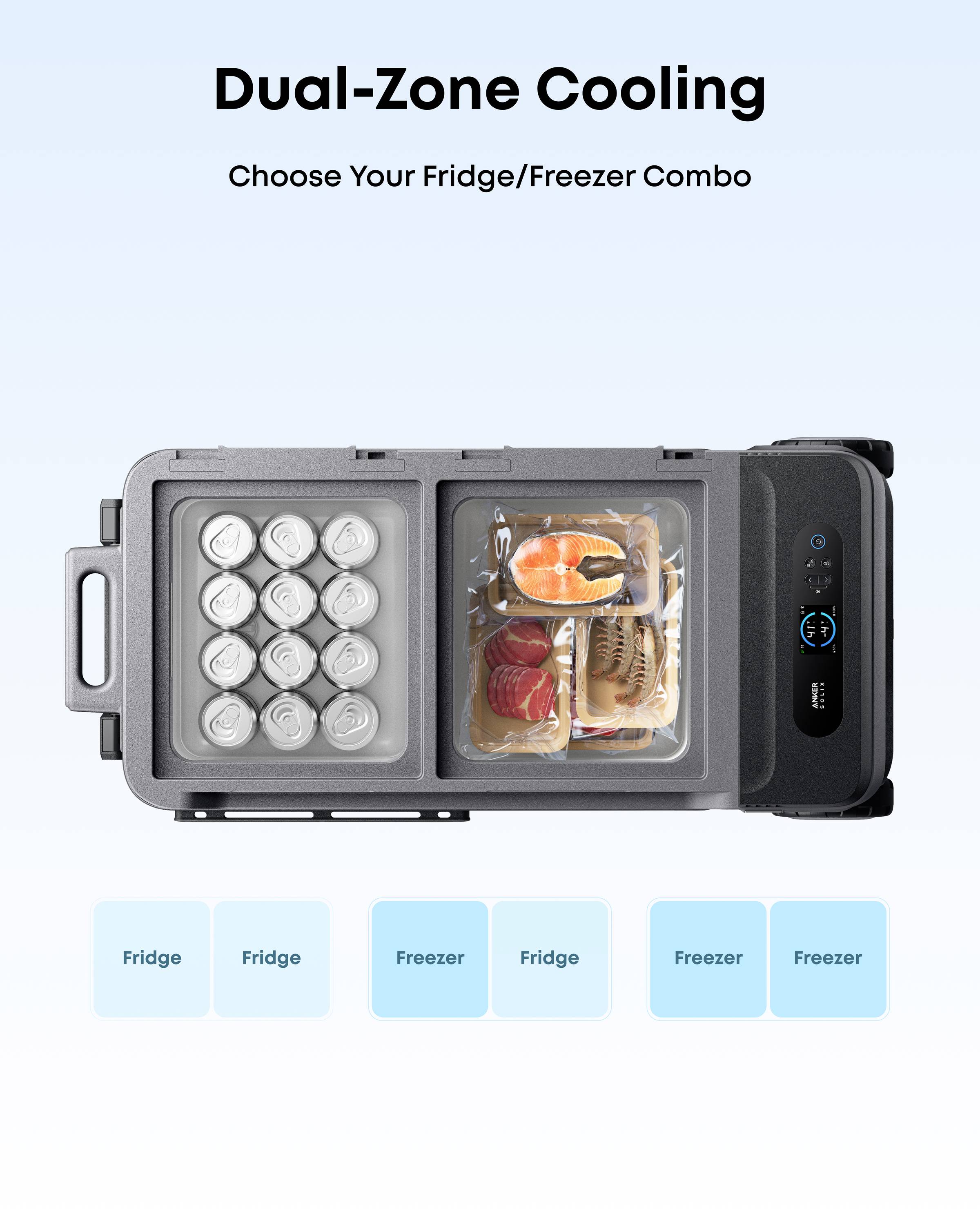 Anker SOLIX EverFrost 2 Akku-Kühlbox EEK: C (A - G) 58 l -20°C bis 20 °C-34