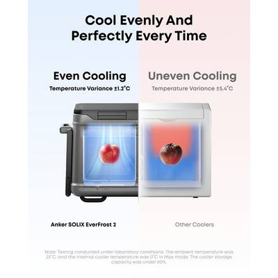 Anker SOLIX EverFrost 2 Akku-Kühlbox EEK: B (A - G) 40 l -20°C bis 20 °C-11