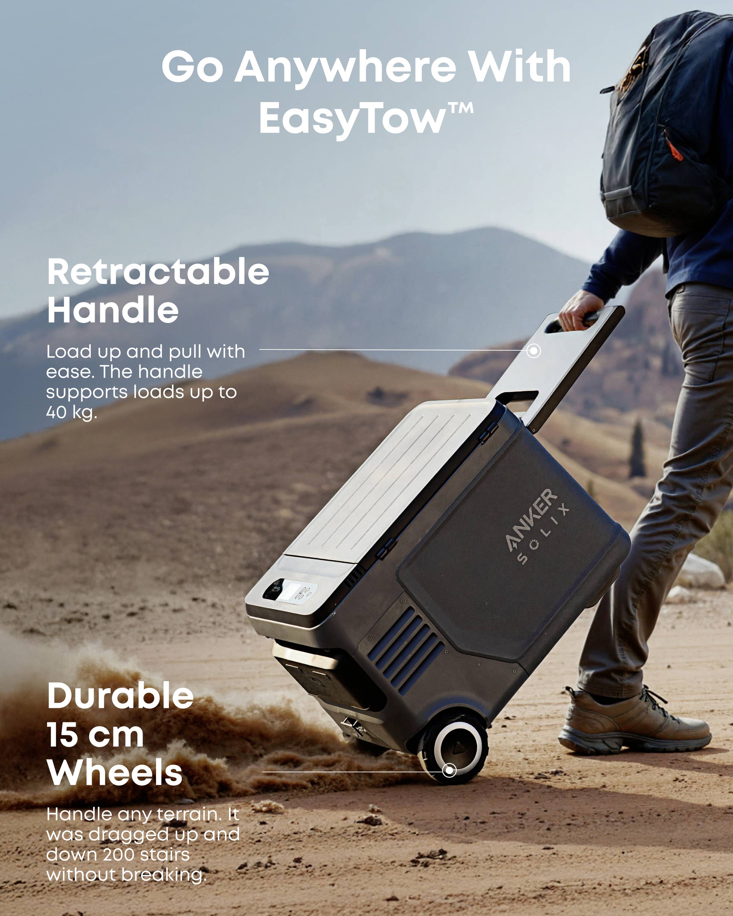 Anker SOLIX EverFrost 2 Akku-Kühlbox EEK: B (A - G) 40 l -20°C bis 20 °C-15