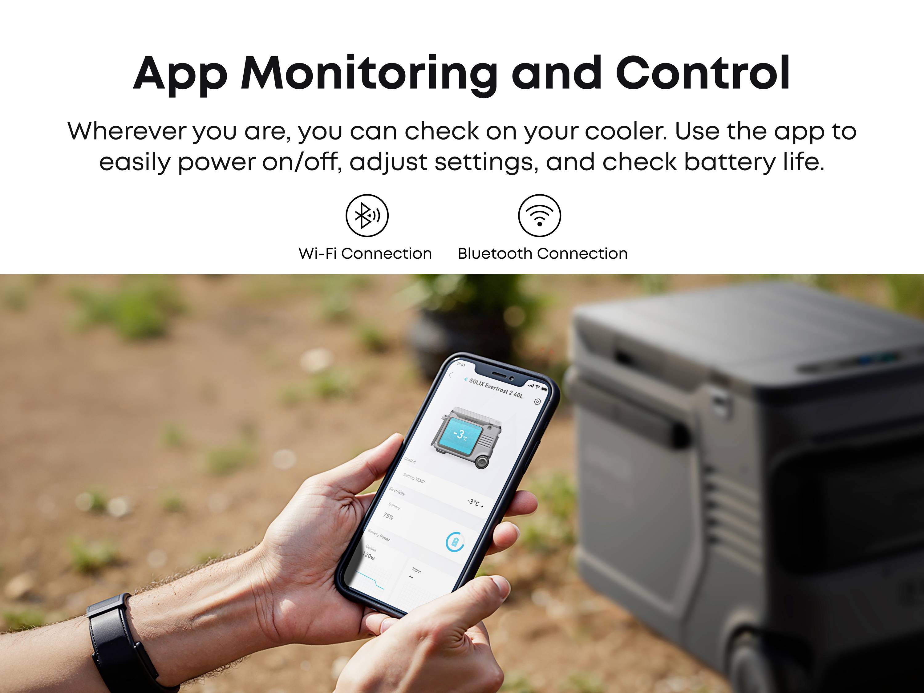 Anker SOLIX EverFrost 2 Akku-Kühlbox EEK: B (A - G) 40 l -20°C bis 20 °C-29