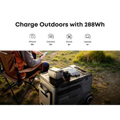 Anker SOLIX EverFrost 2 Akku-Kühlbox EEK: B (A - G) 40 l -20°C bis 20 °C-31