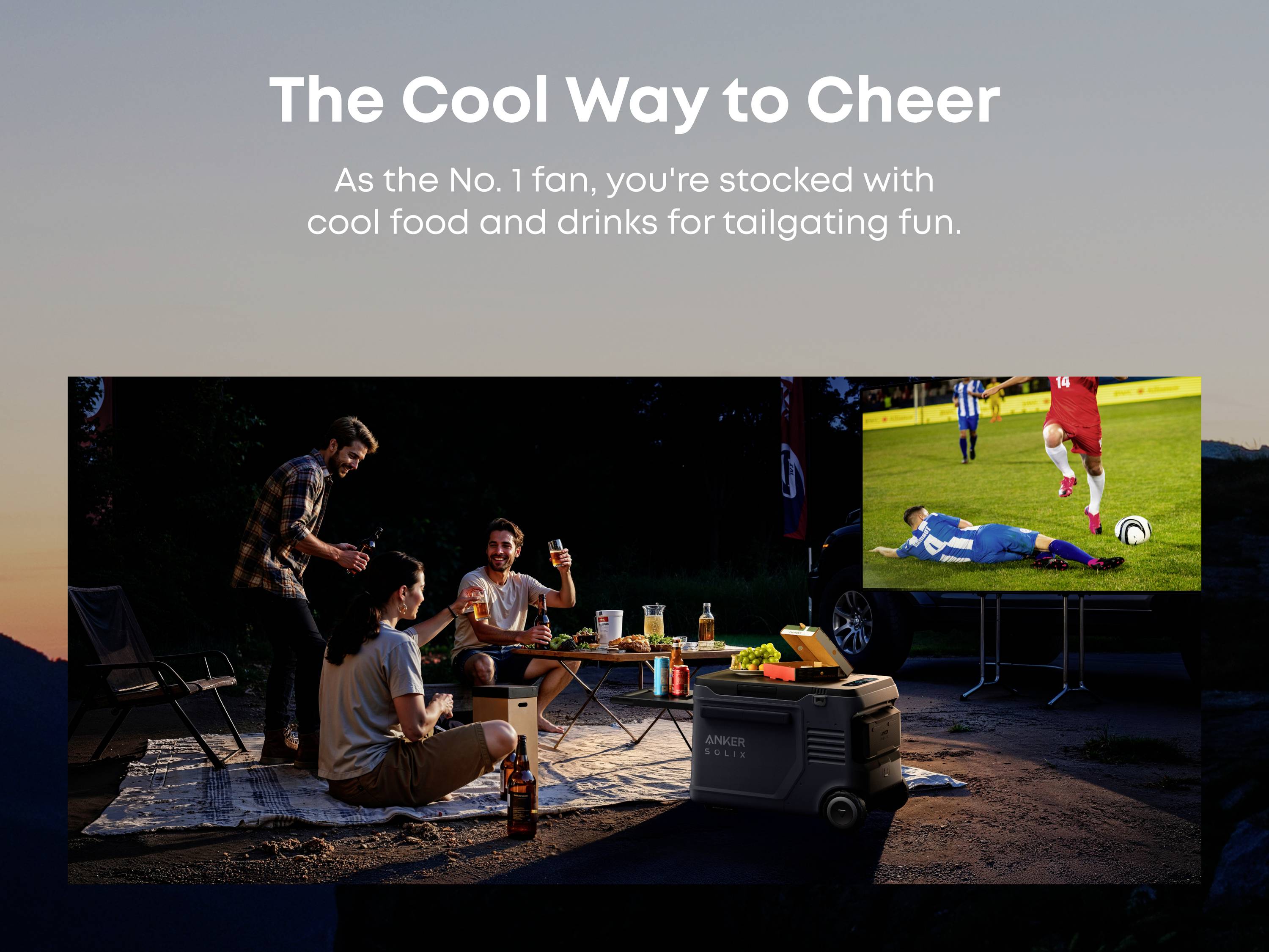 Anker SOLIX EverFrost 2 Akku-Kühlbox EEK: B (A - G) 40 l -20°C bis 20 °C-35