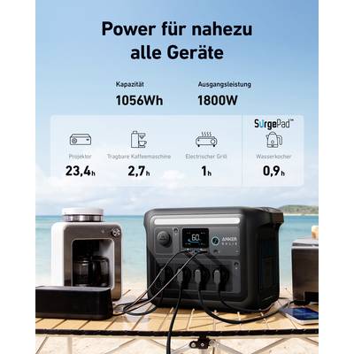 Anker SOLIX C1000X Powerstation 330 Ah Lithiumeisenphosphat Outdoor-40