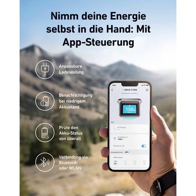 Anker SOLIX C1000X Powerstation 330 Ah Lithiumeisenphosphat Outdoor-42