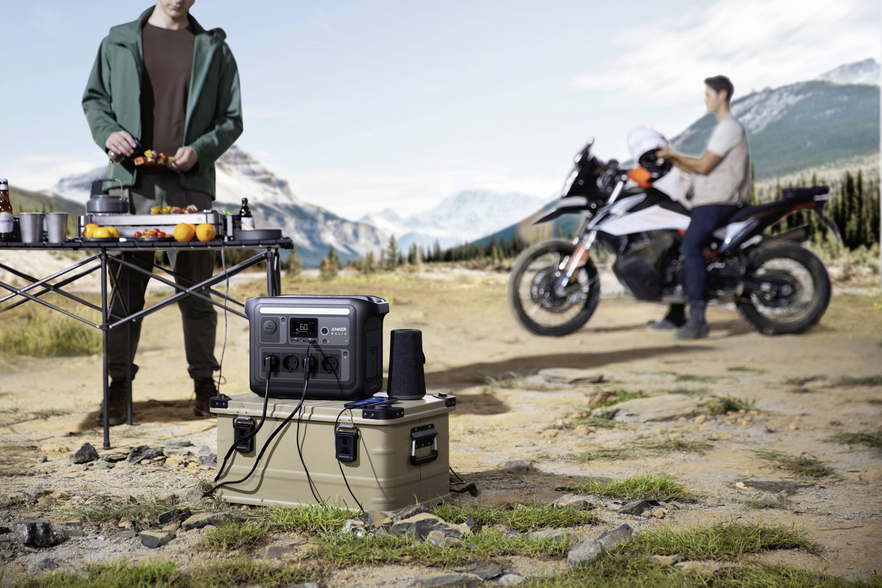 Anker SOLIX C1000X Powerstation Lithiumeisenphosphat Outdoor-21