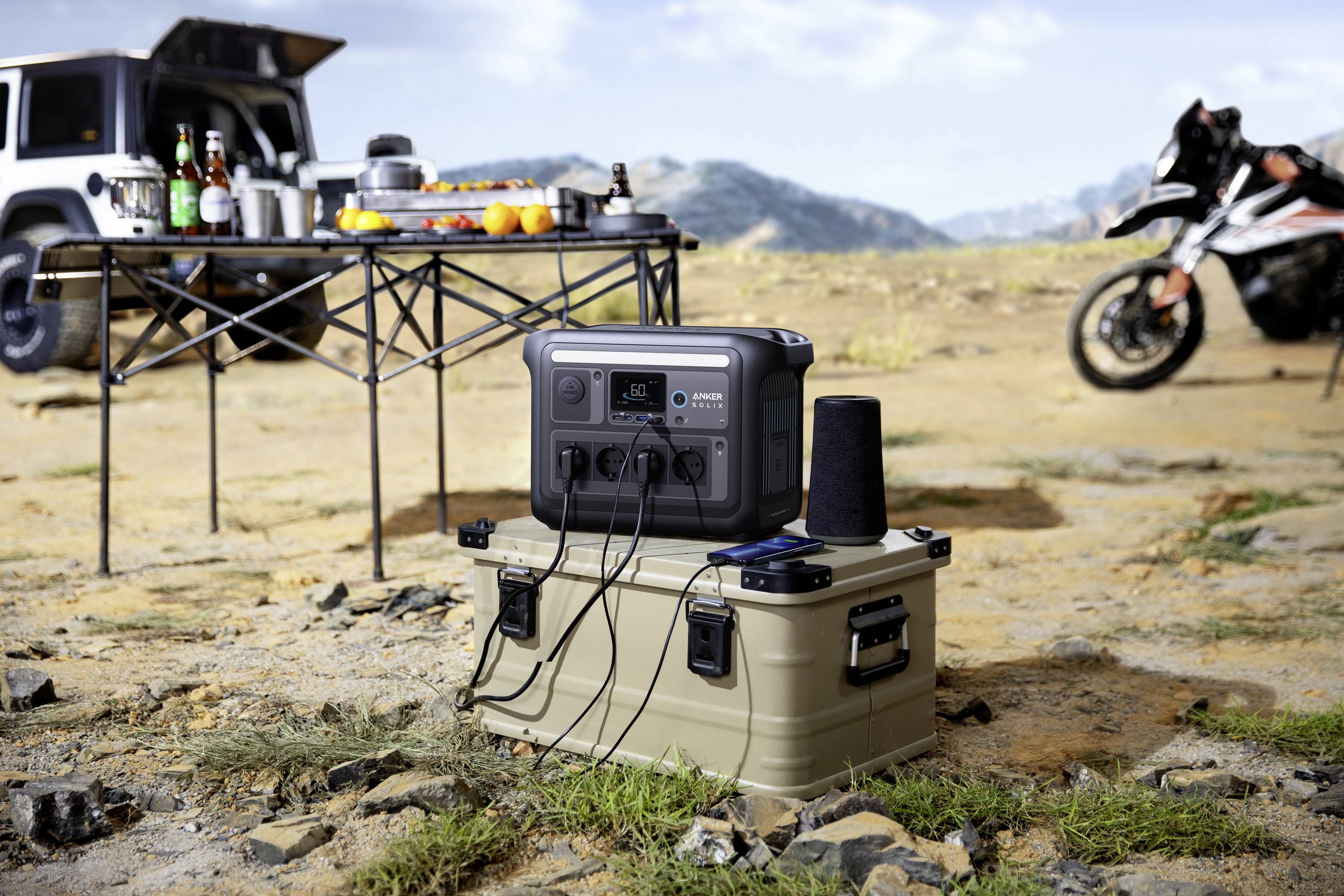 Anker SOLIX C1000X Powerstation Lithiumeisenphosphat Outdoor-23