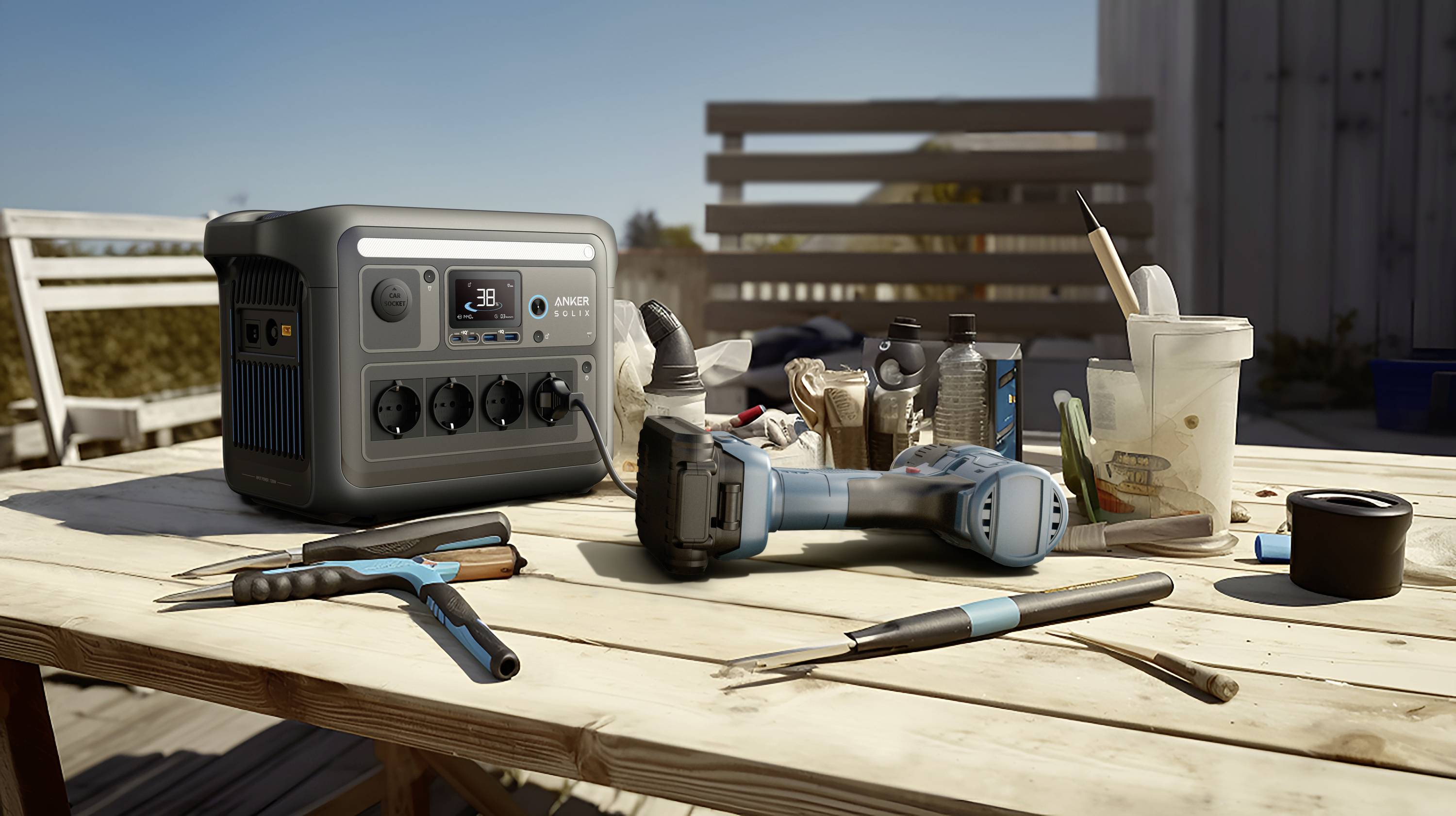 Anker SOLIX C1000X Powerstation Lithiumeisenphosphat Outdoor-29