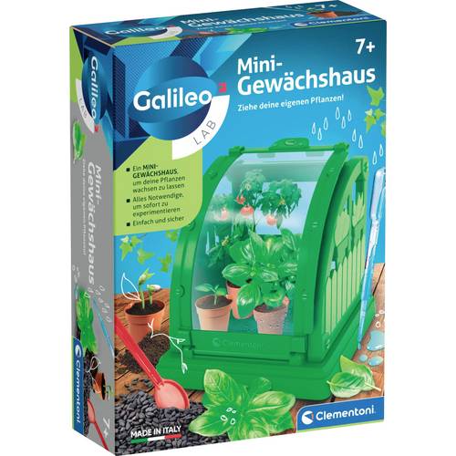 Thumbnail - Clementoni 59438 Galileo Mini-Gewächshaus Gewächshaus