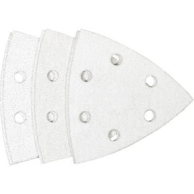 Makita 192655-6 Deltaschleifpapier-Set Körnung (num) 60, 100, 150 (L x B x H) 94 x 94 x 6 mm 1 Set-0