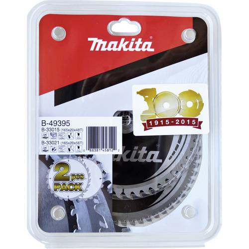 Makita B-49395 Makita HM-SÄGEB.-SET 165MM 2Stk B-49395 2 St.