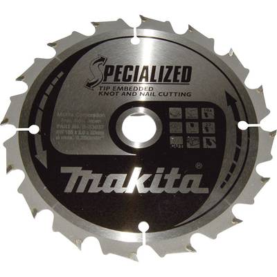 Makita B-33037 Kreissägeblatt 165 x 20 x 2.0 mm Zähneanzahl: 16 1 St.-0