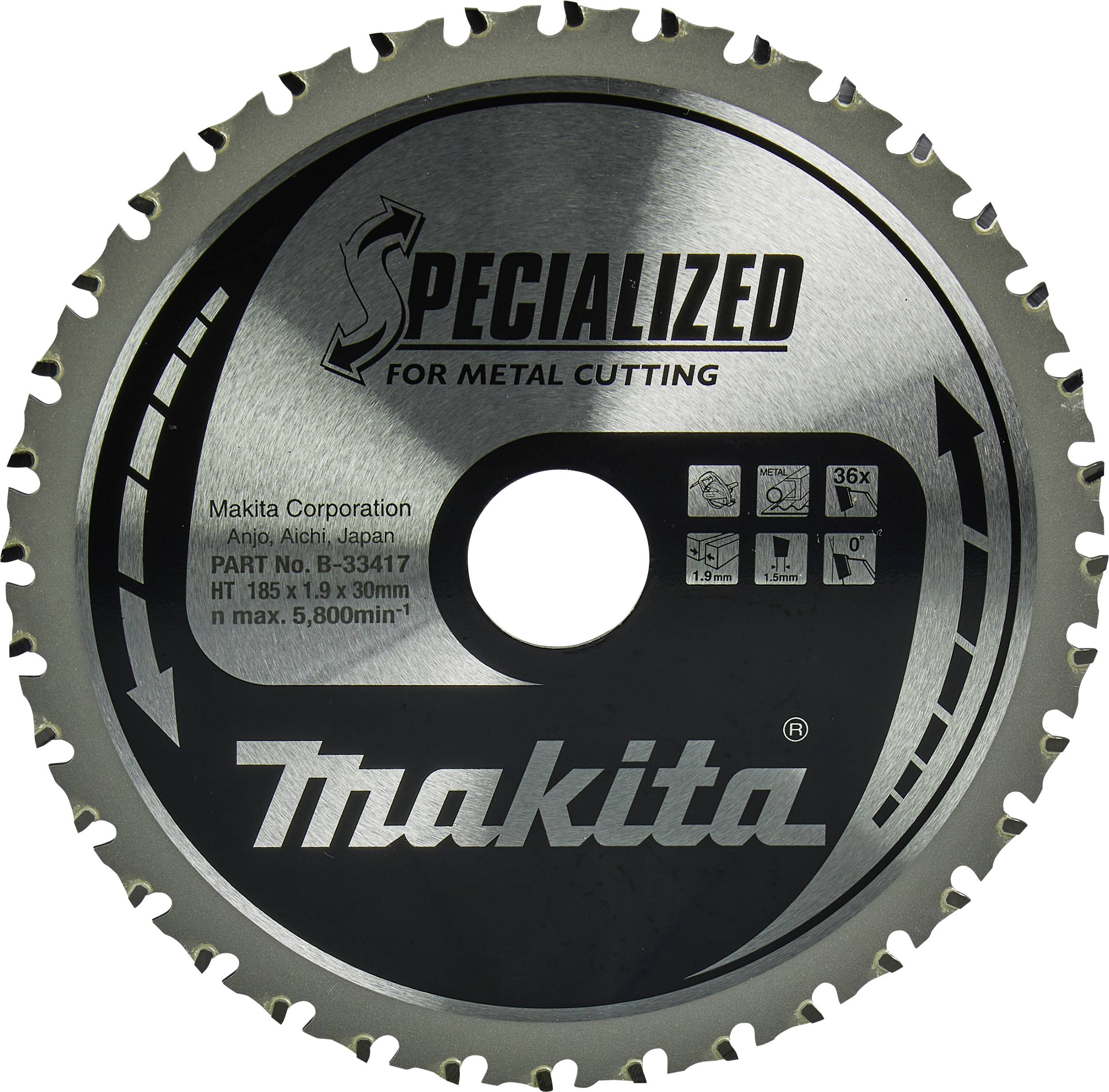 Makita B-33417 Kreissägeblatt 1 St.-0