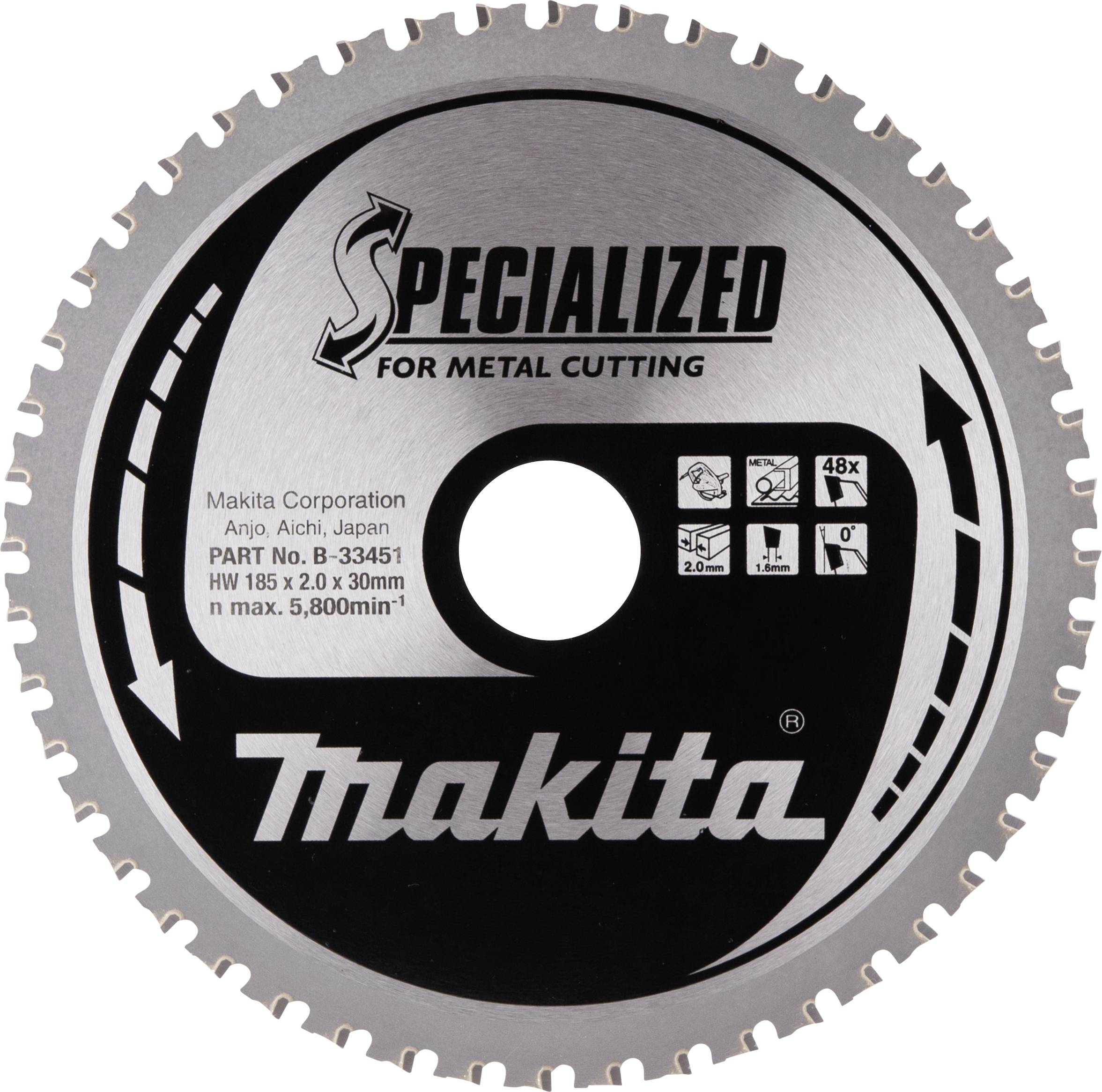 Makita B-33451 Kreissägeblatt 1 St.-0