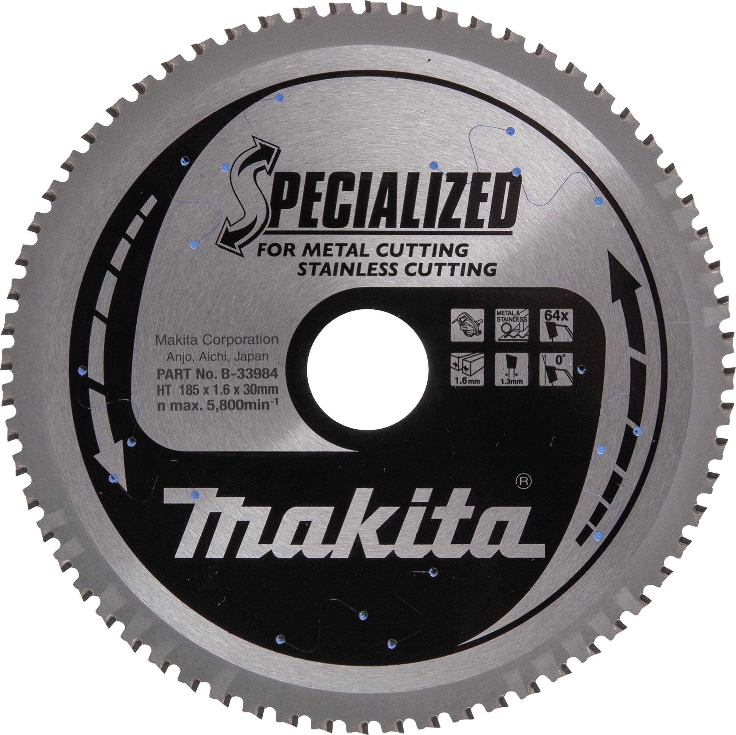 Makita Makita Specialized - Kreissägeblatt - für Metall, Edelstahl B-33984 Kreissägeblatt 1 St.