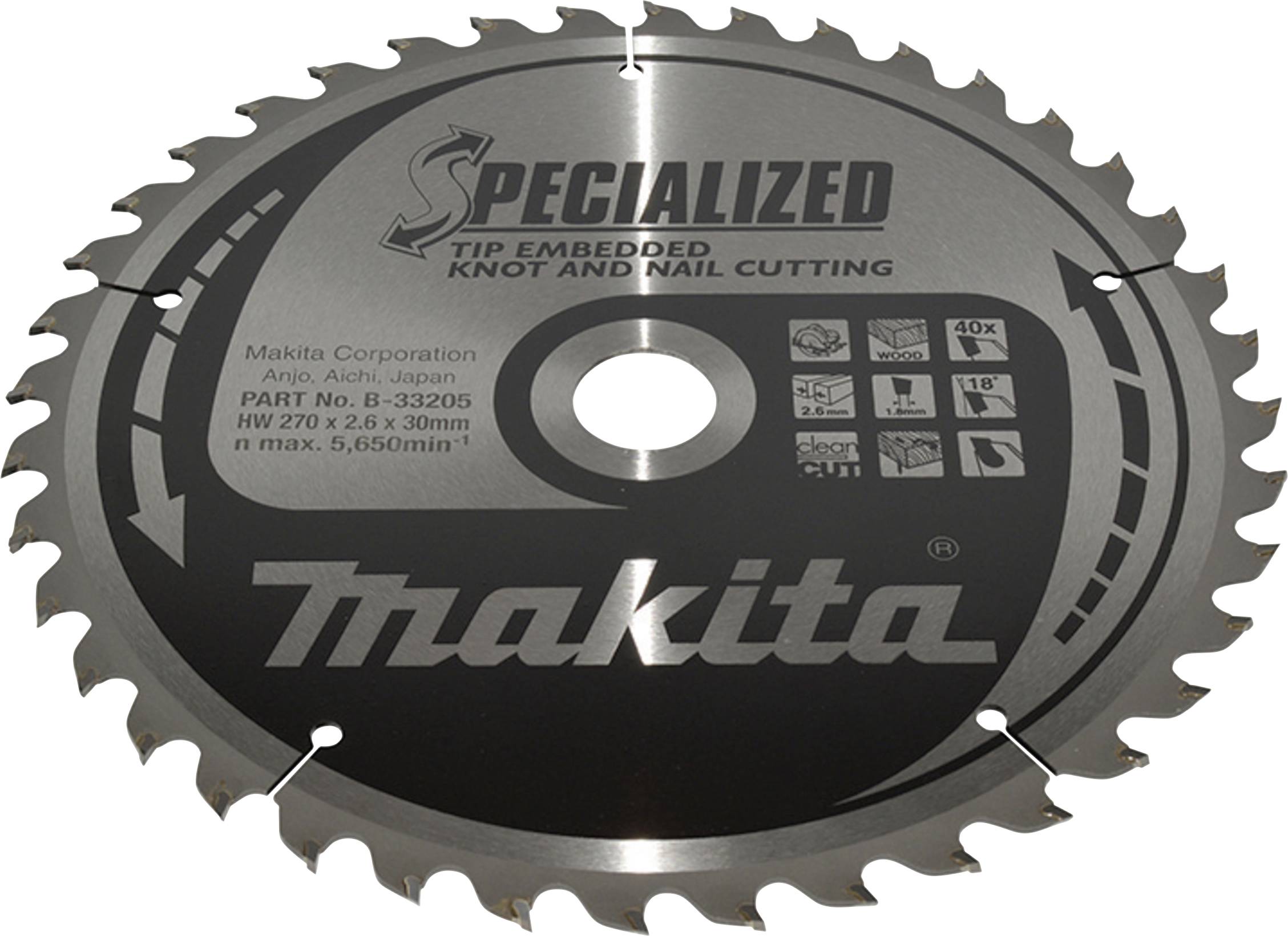 Makita S_0380_7830793 B-33205 Kreissägeblatt 1 St.