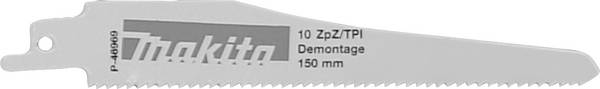 Makita P-46969 Makita Reciproblatt BIM 150/10Z P-46969 Sägeblatt-Länge 150 mm 1 St.