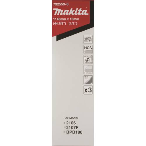 Makita Bandsägeblatt 18Z 3Stk 792559-8 Makita 792559-8