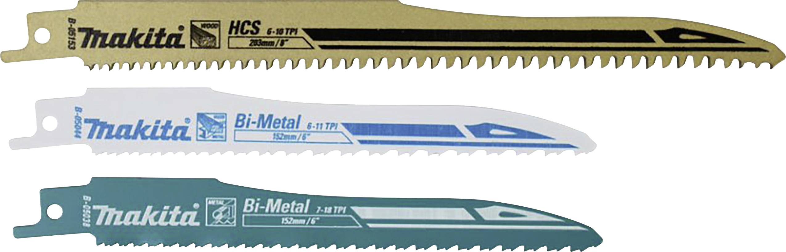 Makita 194253-2 Makita Sortiment Recipro-Sägeblatt 194253-2 1 St.