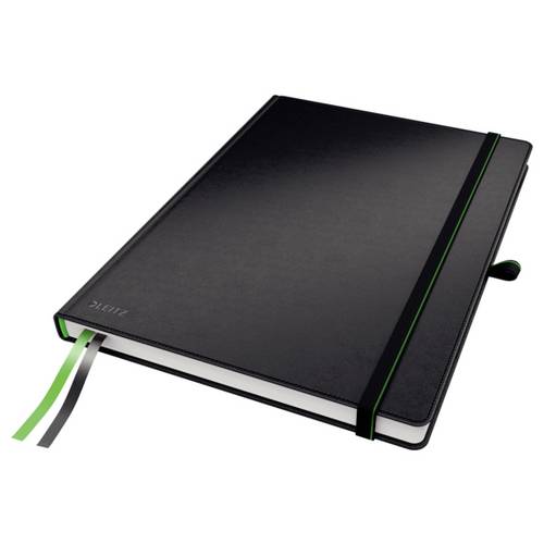 Leitz 44710095 Notizbuch kariert Schwarz Anzahl der Blätter: 80 DIN A4