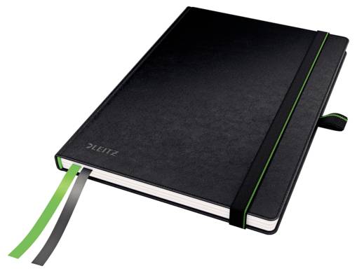 Leitz 44770095 Notizbuch kariert Schwarz Anzahl der Blätter: 80 DIN A5