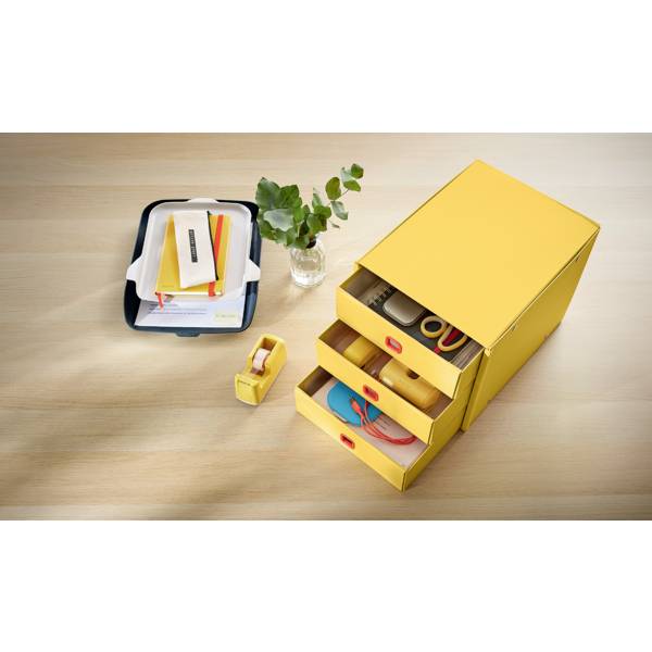 Leitz 44540019 Notizbuch kariert Warmgelb 80 DIN A5-10