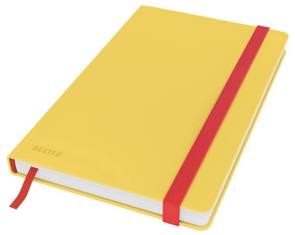 Leitz  44540019 Notizbuch kariert Warmgelb 80 DIN A5