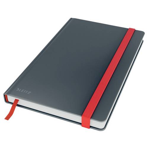 Leitz 44540089 Notizbuch kariert Grau Anzahl der Blätter: 80 DIN A5