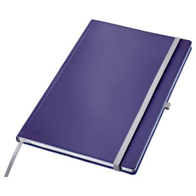 Leitz 44751069 Notizbuch liniert Titan Blau 80 Blatt DIN A4-0