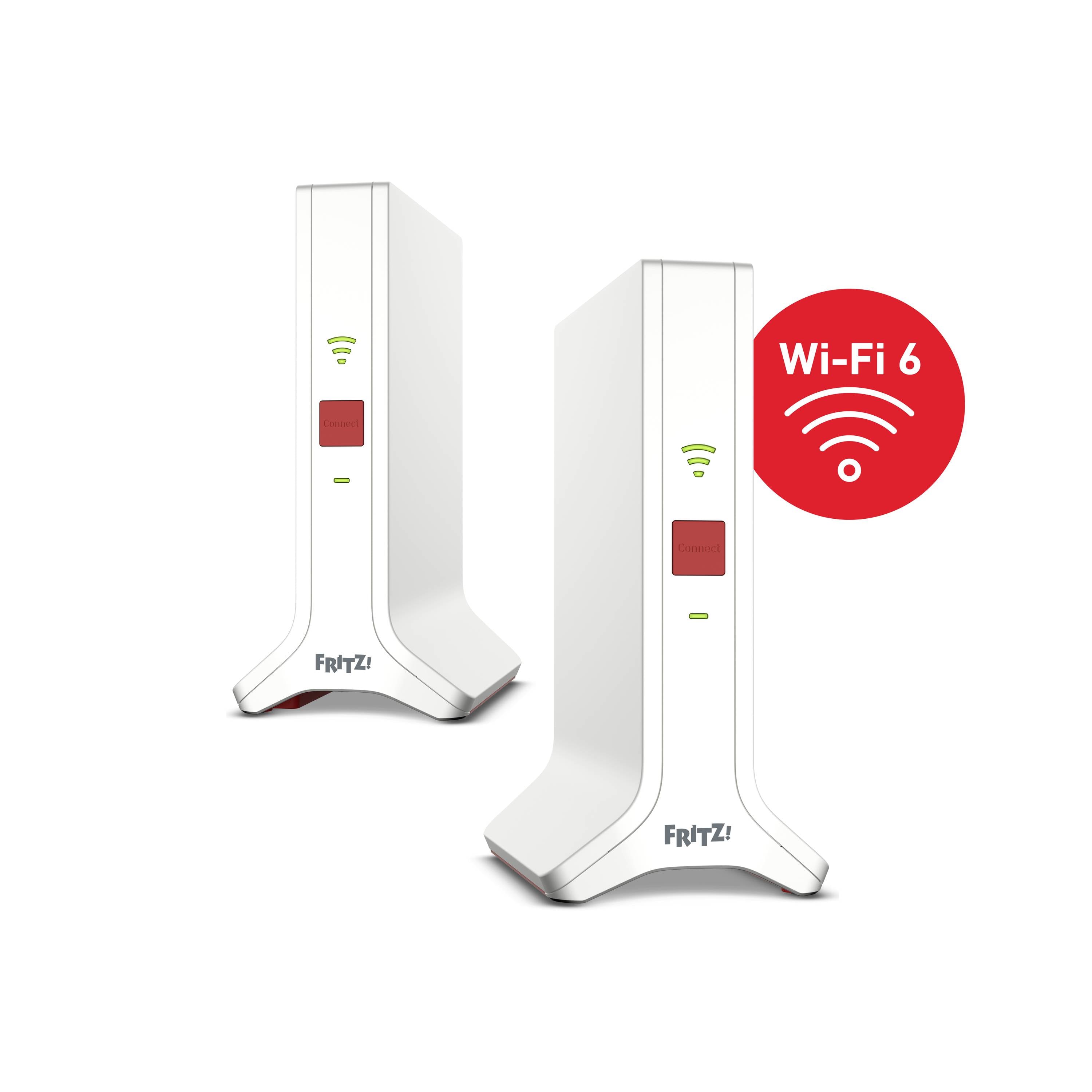 FRITZ! WLAN Repeater FRITZ!Mesh Set 4200 2er-Set 20003108 LAN 10/100/1000 MBit/s Mesh-fähig-5