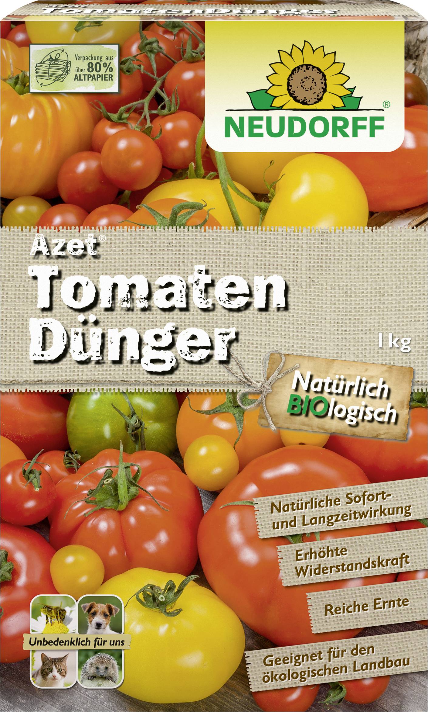 Neudorff 00154 Azet Tomatendünger 1 kg