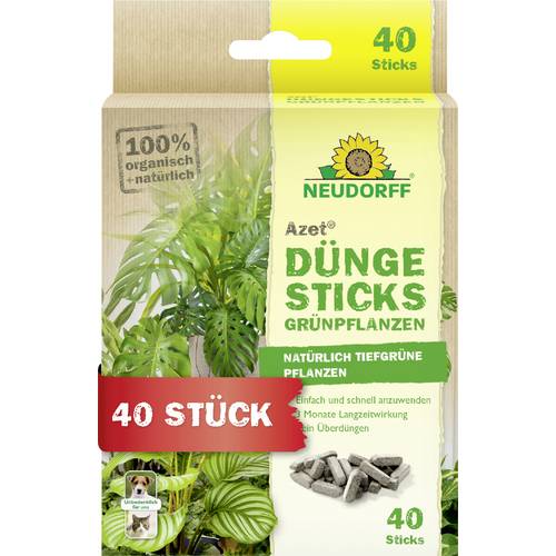 Thumbnail - Neudorff 01418 Azet DüngeSticks für Grünpflanzen 40 St.