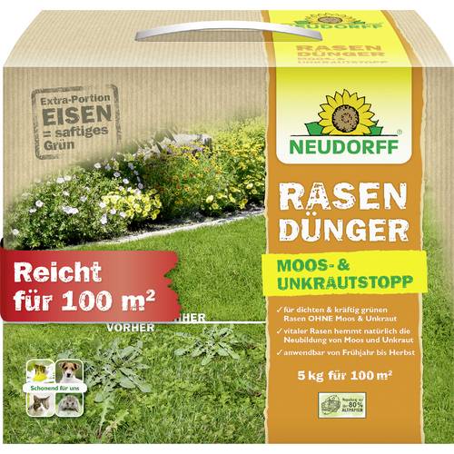 Thumbnail - Neudorff 01295 Azet Rasendünger Moos- & Unkraut-Stopp 5 kg
