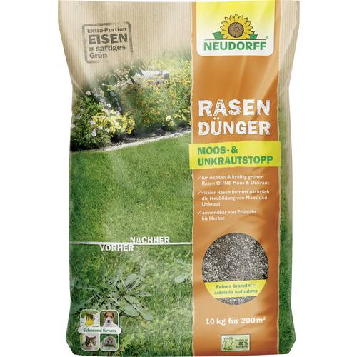 Neudorff 01238 Azet Rasendünger Moos- & Unkraut-Stopp 10 kg