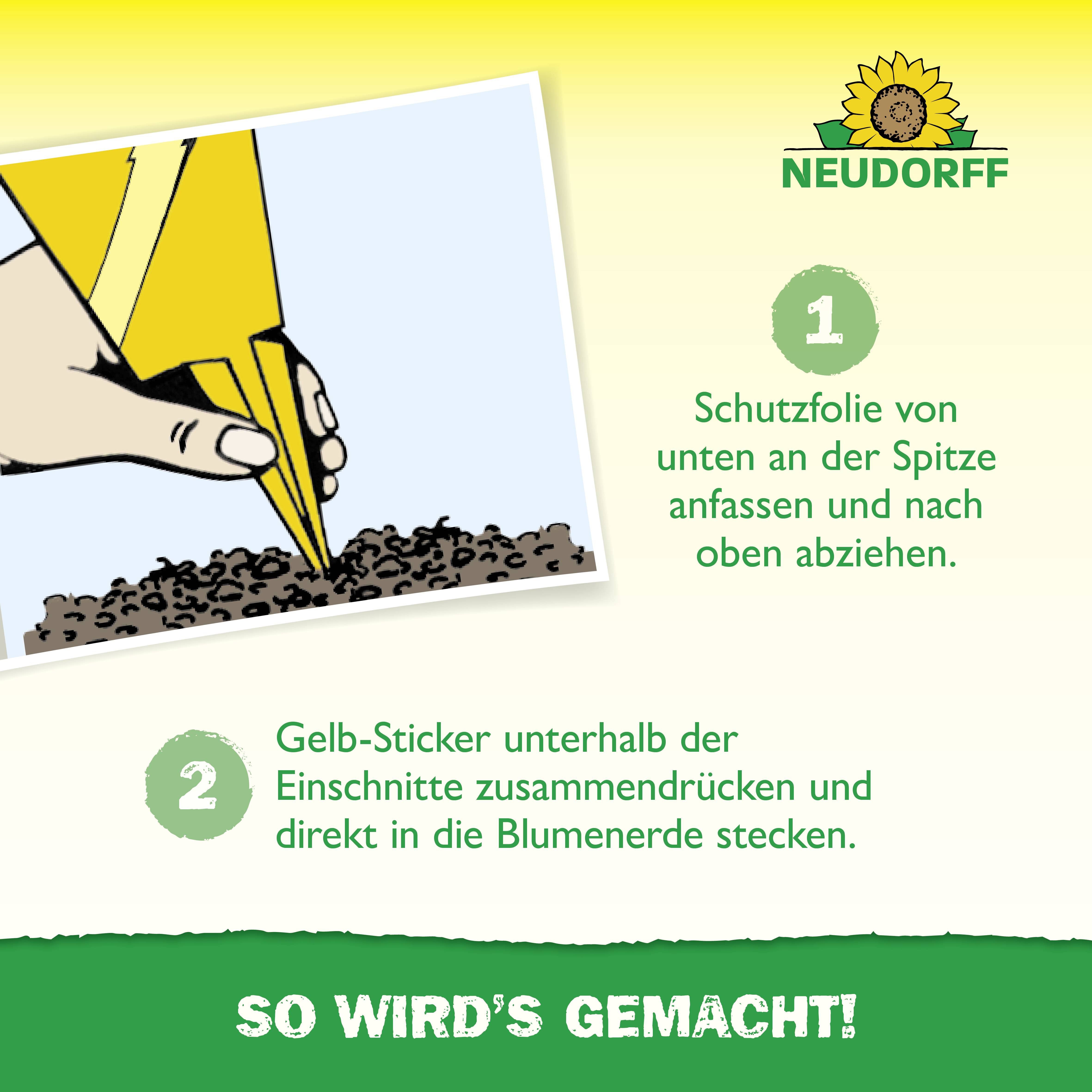 Neudorff 00318 Gelb-Sticker 10 St.-5