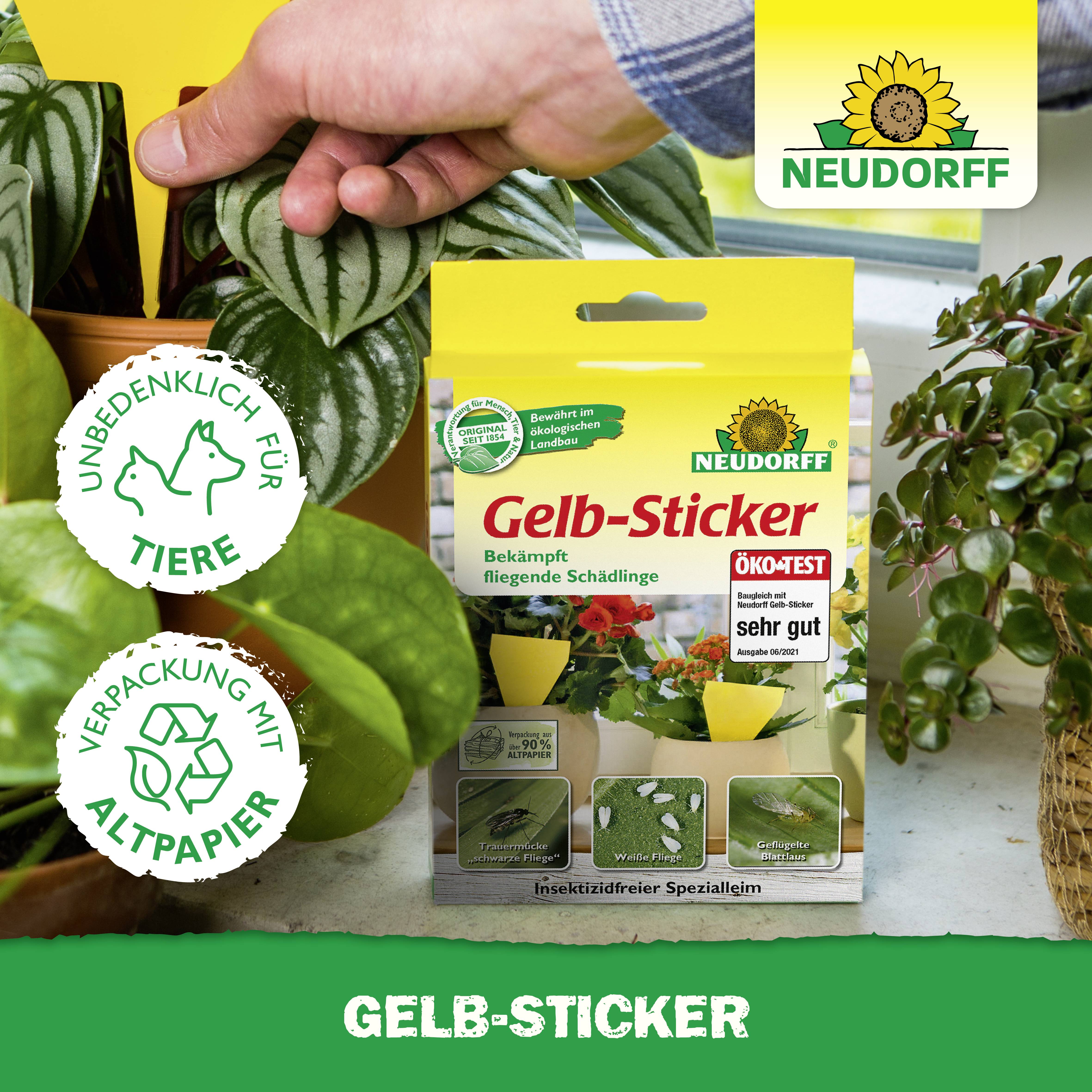 Neudorff 00318 Gelb-Sticker 10 St.-6