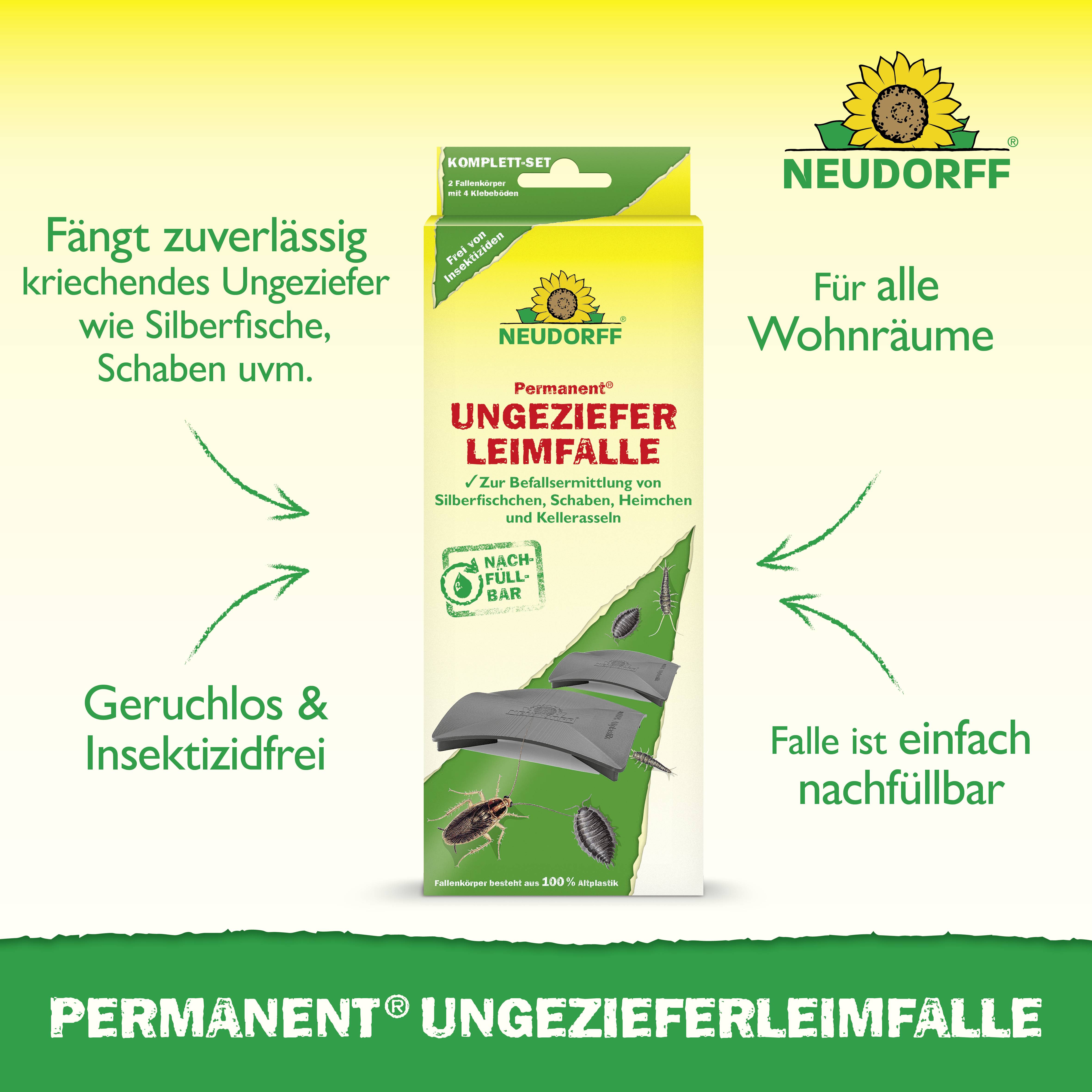 Neudorff 04003 Permanent Ungezieferleimfalle 1 St.-2