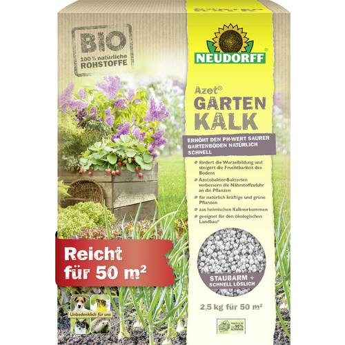 Neudorff 01321 Azet Gartenkalk 2.5 kg