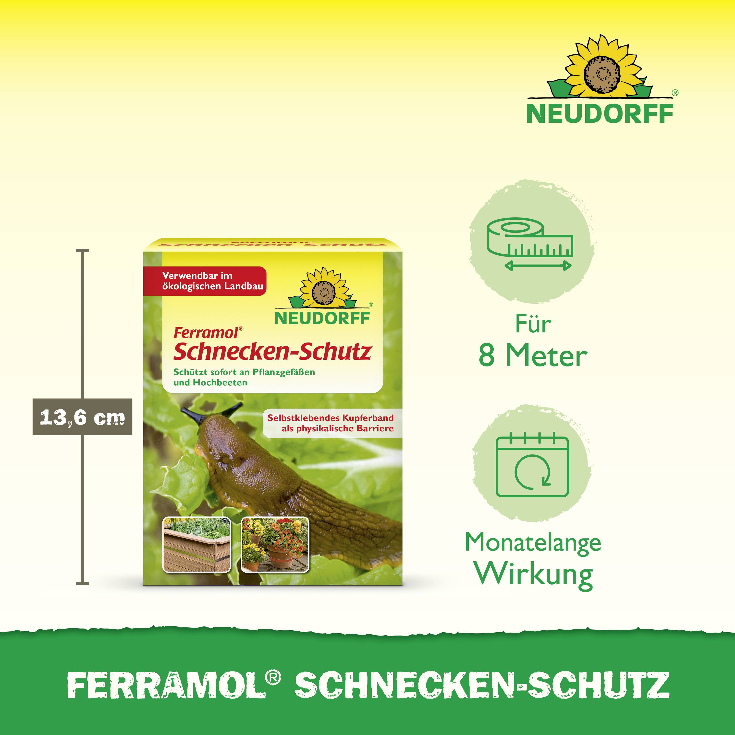 Neudorff Ferramol Schneckenabwehr Funktionsart Abschreckung 1 St.-3
