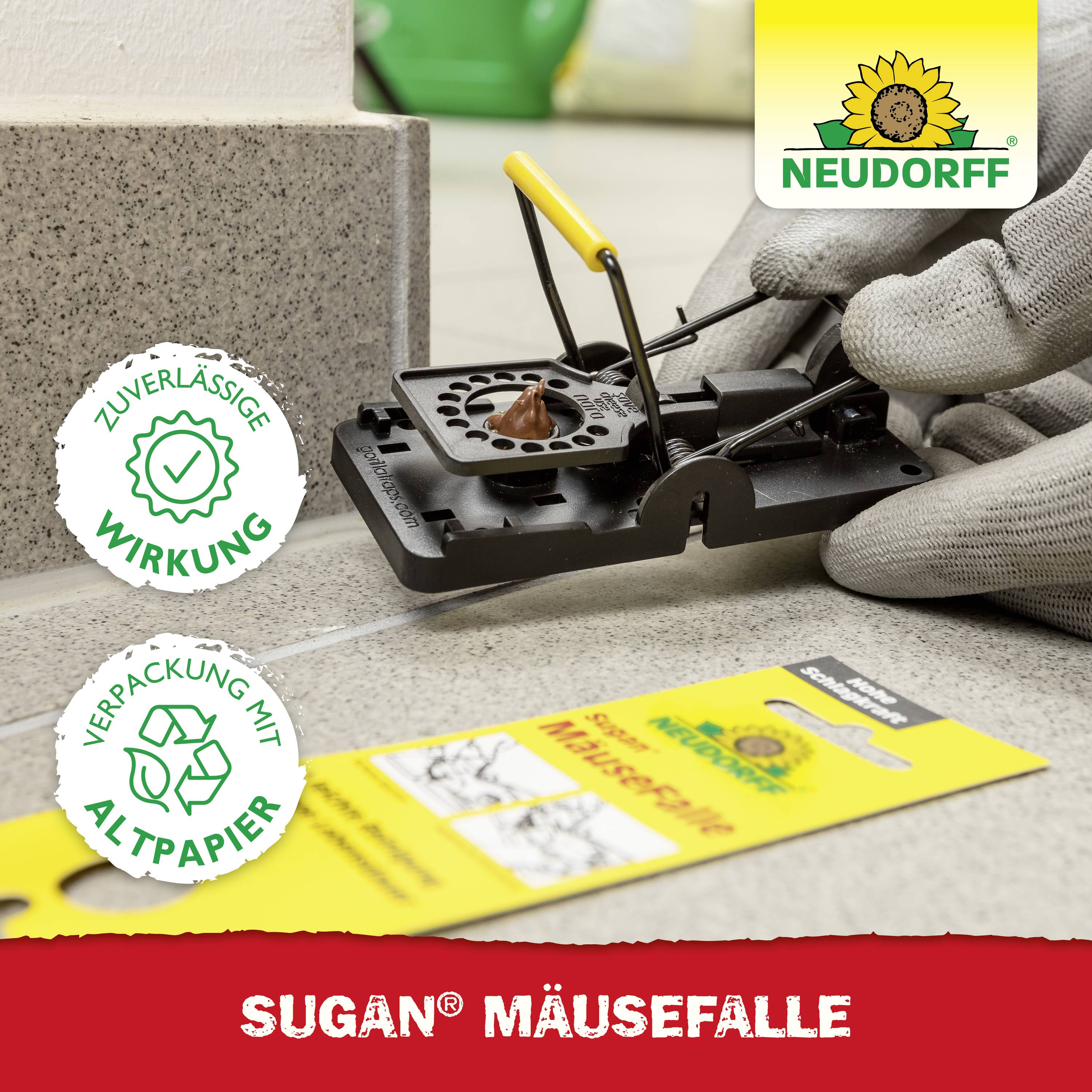 Neudorff Sugan Mausefalle Funktionsart Lockstoff 1 St.-6