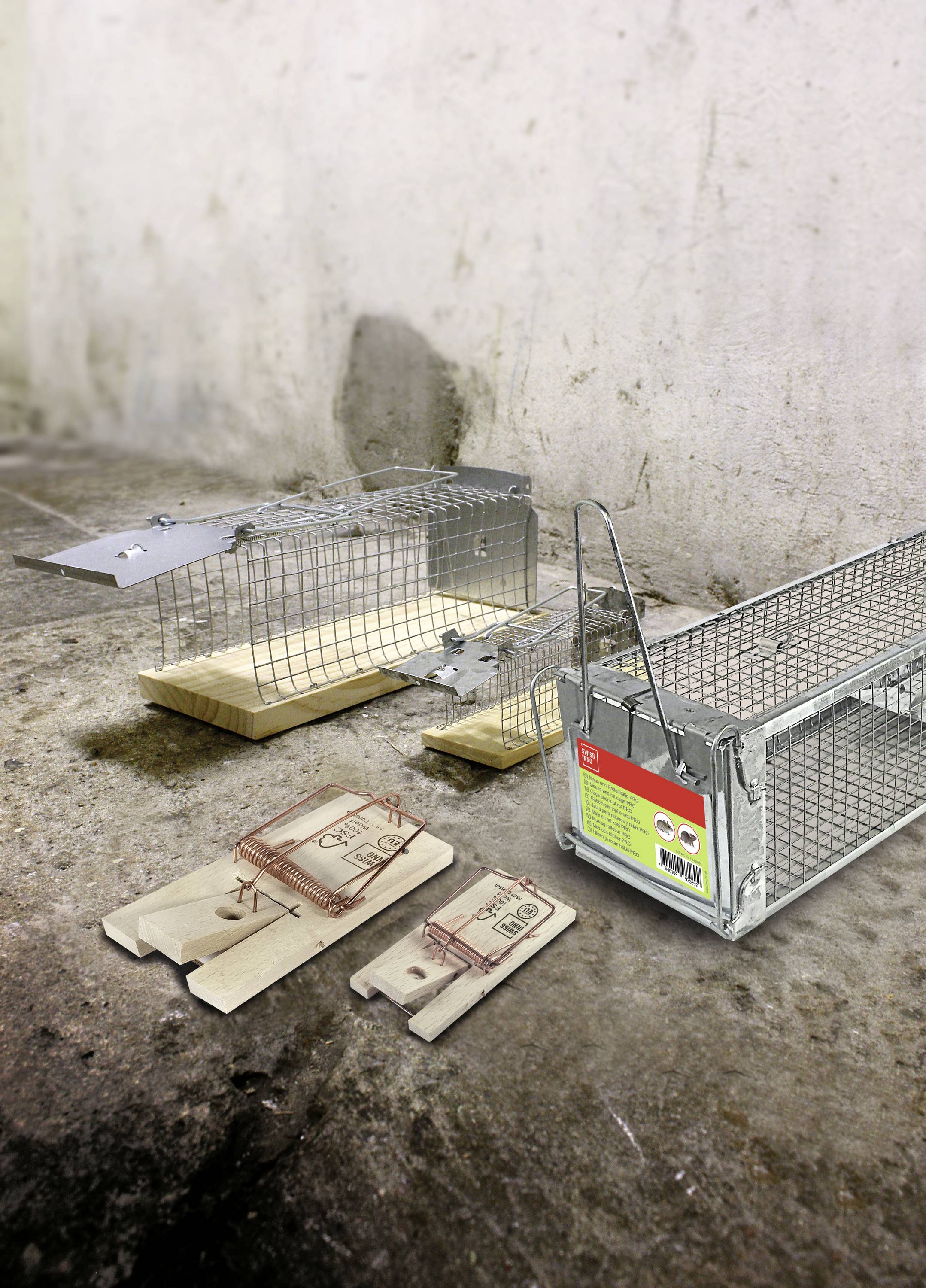 Swissinno Holz-Classic, 2er Pack Mausefalle 2 St.-7