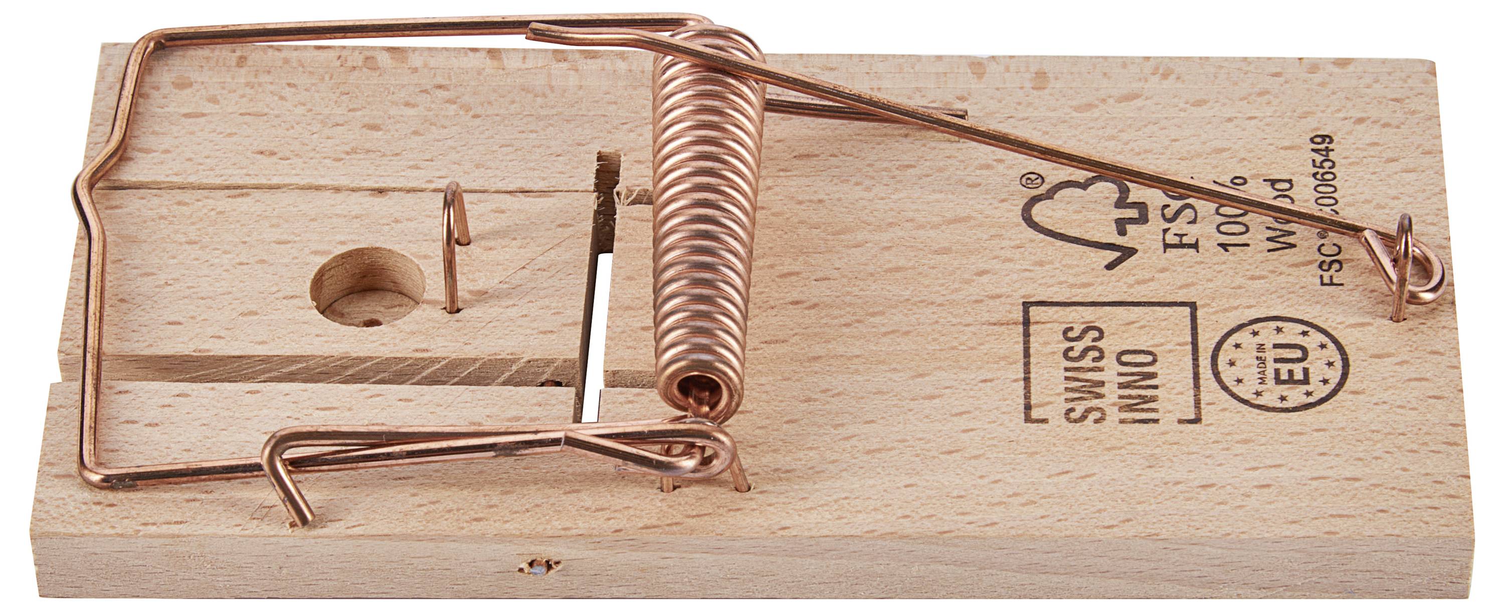 Swissinno Holz-Classic, 2er Pack Mausefalle 2 St.-3