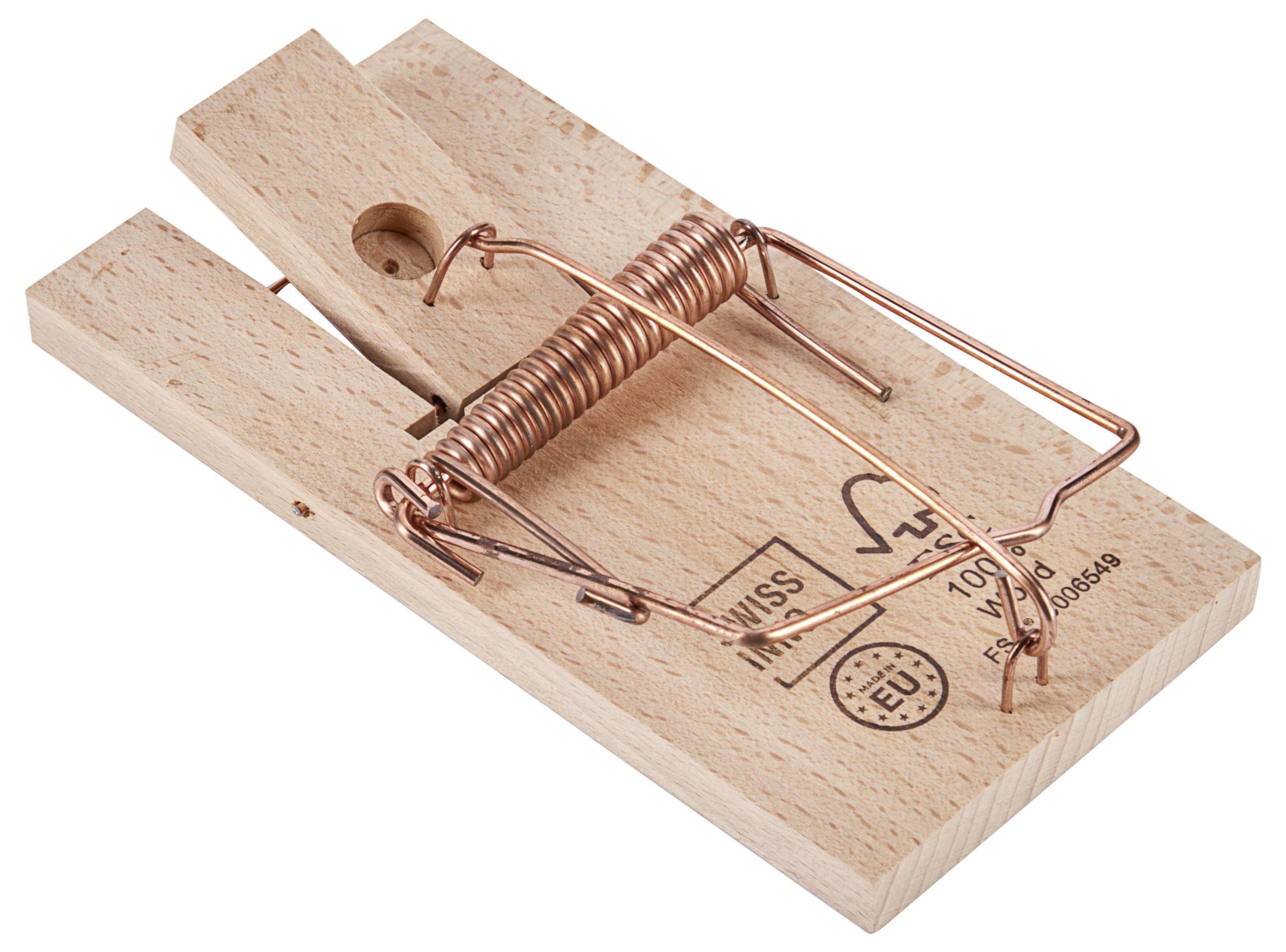 Swissinno Holz-Classic, 2er Pack Mausefalle 2 St.-4